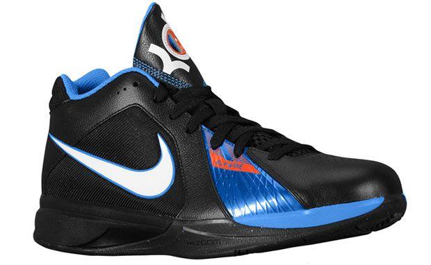 Black and White KD Logo - Nike Zoom KD III Black White Photo Blue Built for Kevin Durant