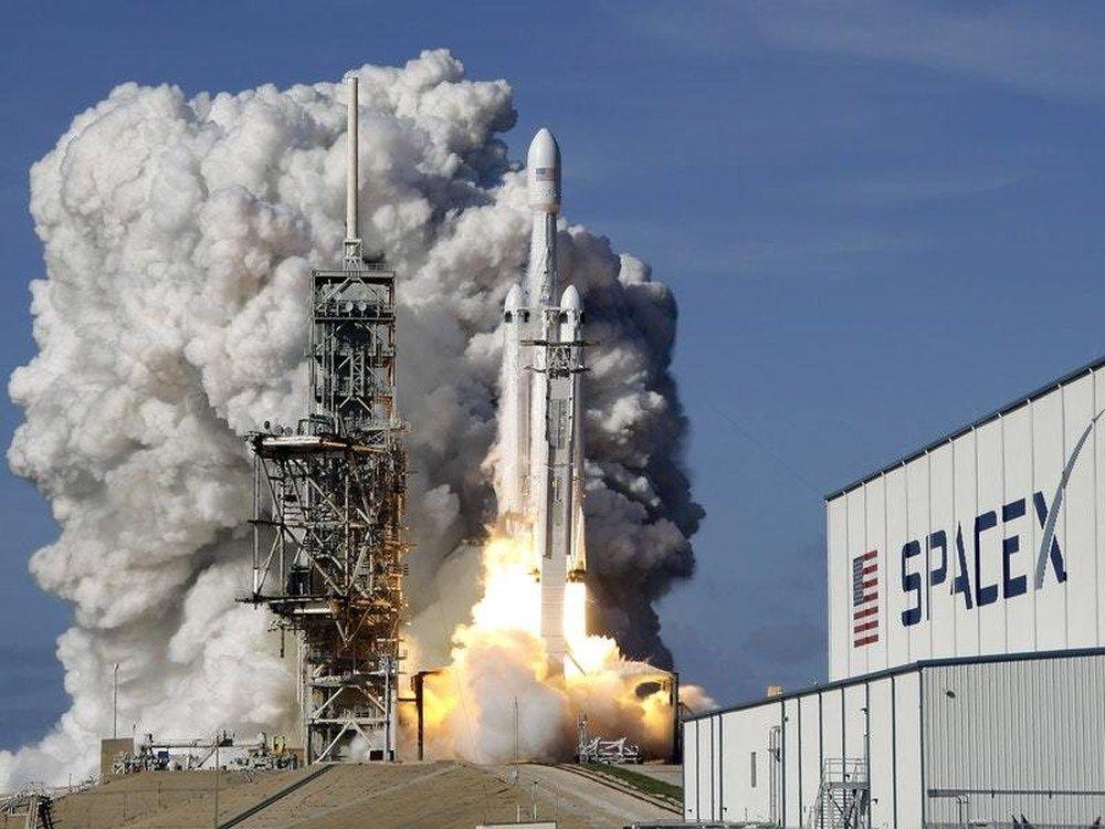 SpaceX Star Logo - Elon Musk hails 'silly but fun' SpaceX rocket launch | Shropshire Star
