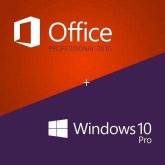 Office ProPlus Logo - OEM License Windows 10 PRO 32bits/64bits + Office 2016 PRO PLUS - La ...