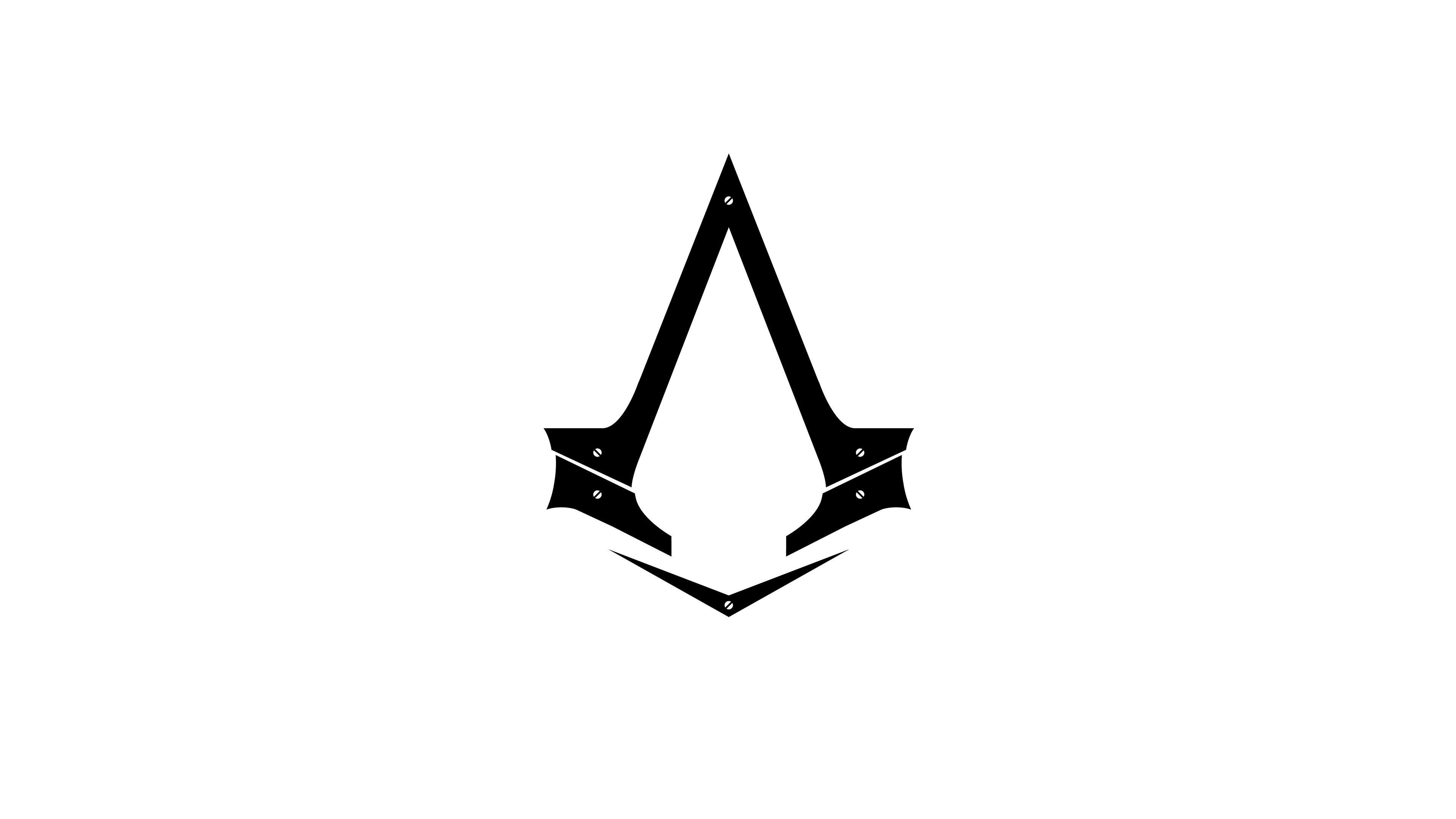 Cool Black and White Logo - Download Assassins Creed Syndicate Logo Cool Wallpaper Hd For