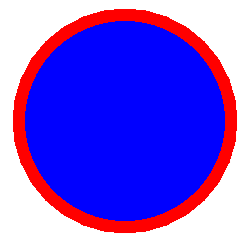 Red Blue Circle Logo - Drawing a Simple Circle in SkiaSharp