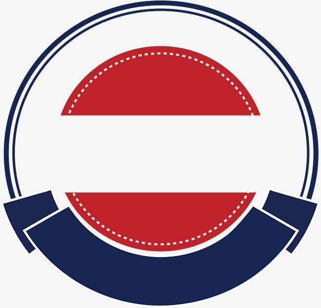Red Blue Circle Logo - Blue Circle Border, Vector Png, Blue Border, Blue Circle PNG