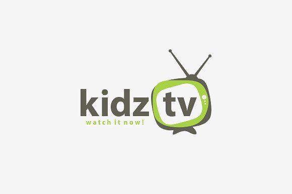 TV Logo - Kidz TV Logo ~ Logo Templates ~ Creative Market