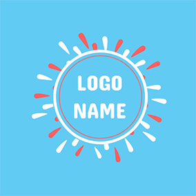 Red Blue Circle Logo - Free Event Logo Designs | DesignEvo Logo Maker