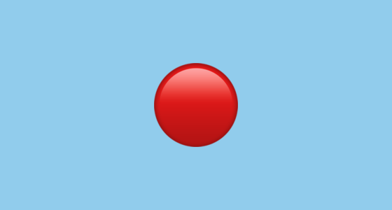 Blue and Red Dot Logo - 
