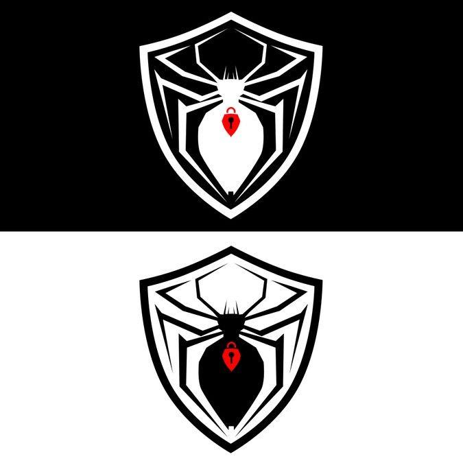 Cool Black and White Logo - Security Manufacturer needs a cool Spider Logo created. Logo design