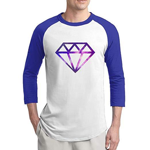 Color Diamond Logo - Amazon.com: Men's Contrast Color Diamond For Galaxy Purple Diamond ...