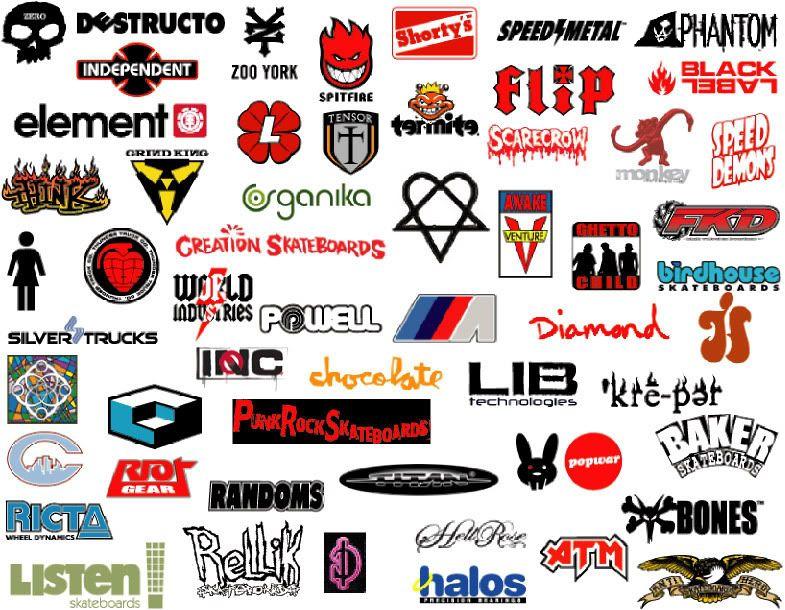 Popular Skateboard Logo - Skateboarding logos -Logo Brands For Free HD 3D