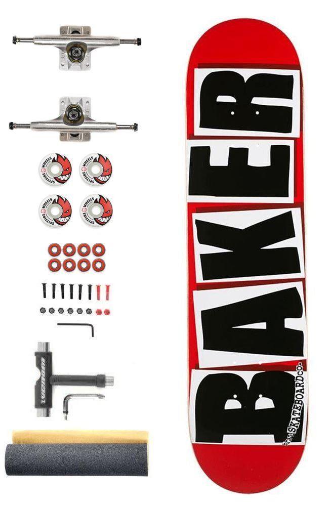 Popular Skateboard Logo - Baker Brand Logo Black x Thunder Pro Custom Complete Skateboard
