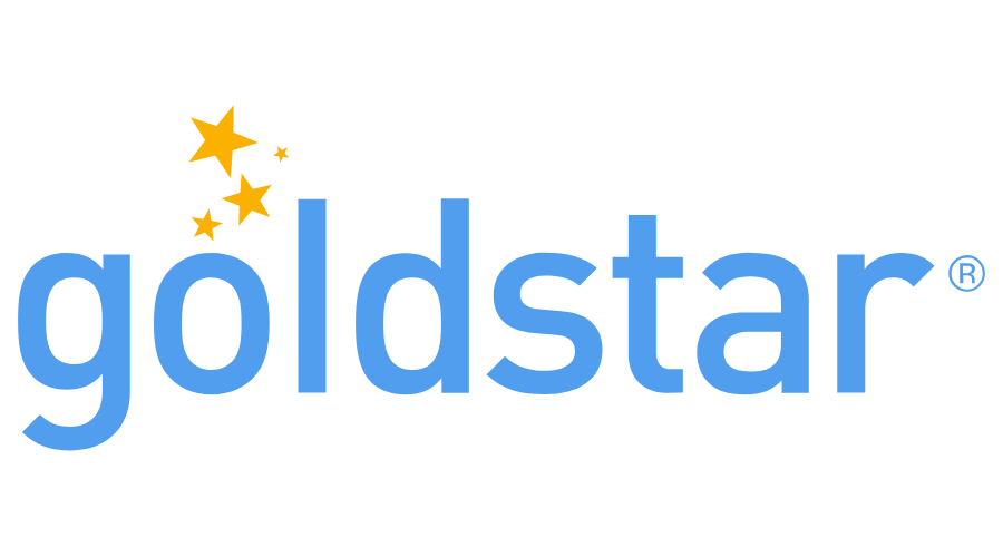 Blue and Gold Star Logo - Goldstar Events Logo Vector - (.SVG + .PNG) - SeekLogoVector.Com