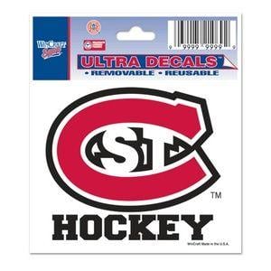 St. Cloud State University Logo - St Cloud State University Huskies Hockey - 3x4 Ultra Decal at ...