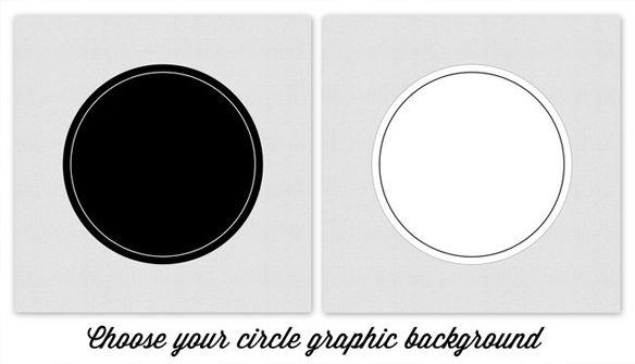 White Circle Logo - How to Create a Custom Circle Logo for a 16 x 16 Canvas