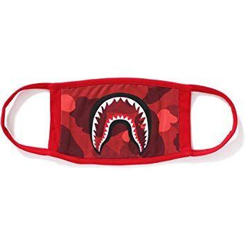 Red Camo BAPE Ape Logo - Amazon.com: A Bathing Ape Bape Japan 1st Red Camo Camouflage Shark ...