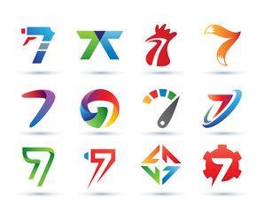 7 Letter Logo - Search photo letter logo