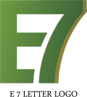 7 Letter Logo - E7 Letter Logo Vector (.AI) Free Download
