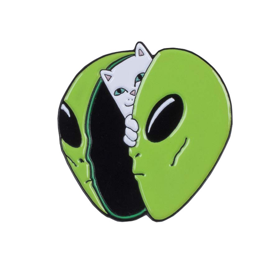 Ripndip Alien Logo - Rip N Dip In My Mind Pin 1' x 1'