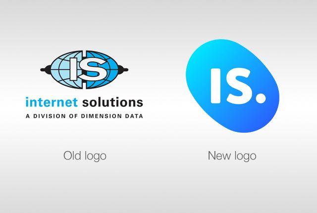 Old Internet Logo - Internet Solutions has a new logo