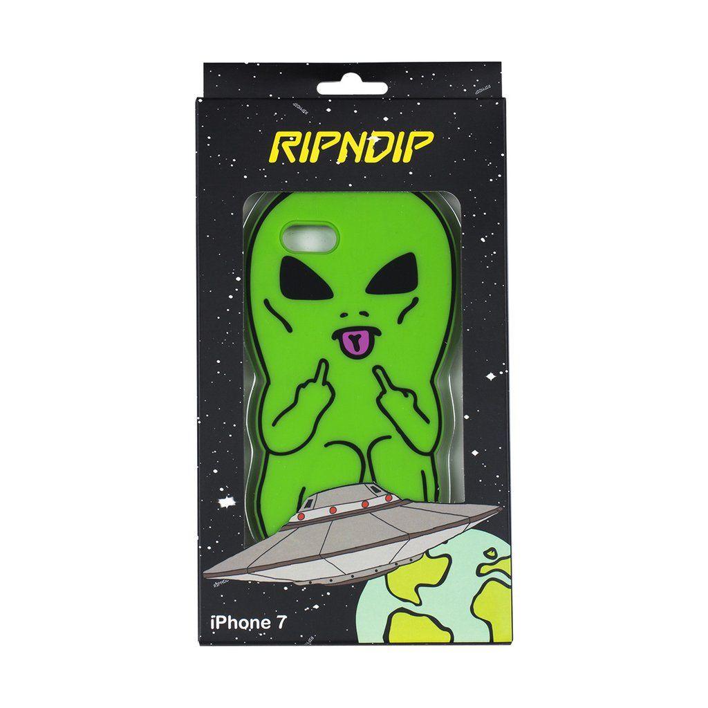 Ripndip Alien Logo - RIPNDIP - WE OUT HERE