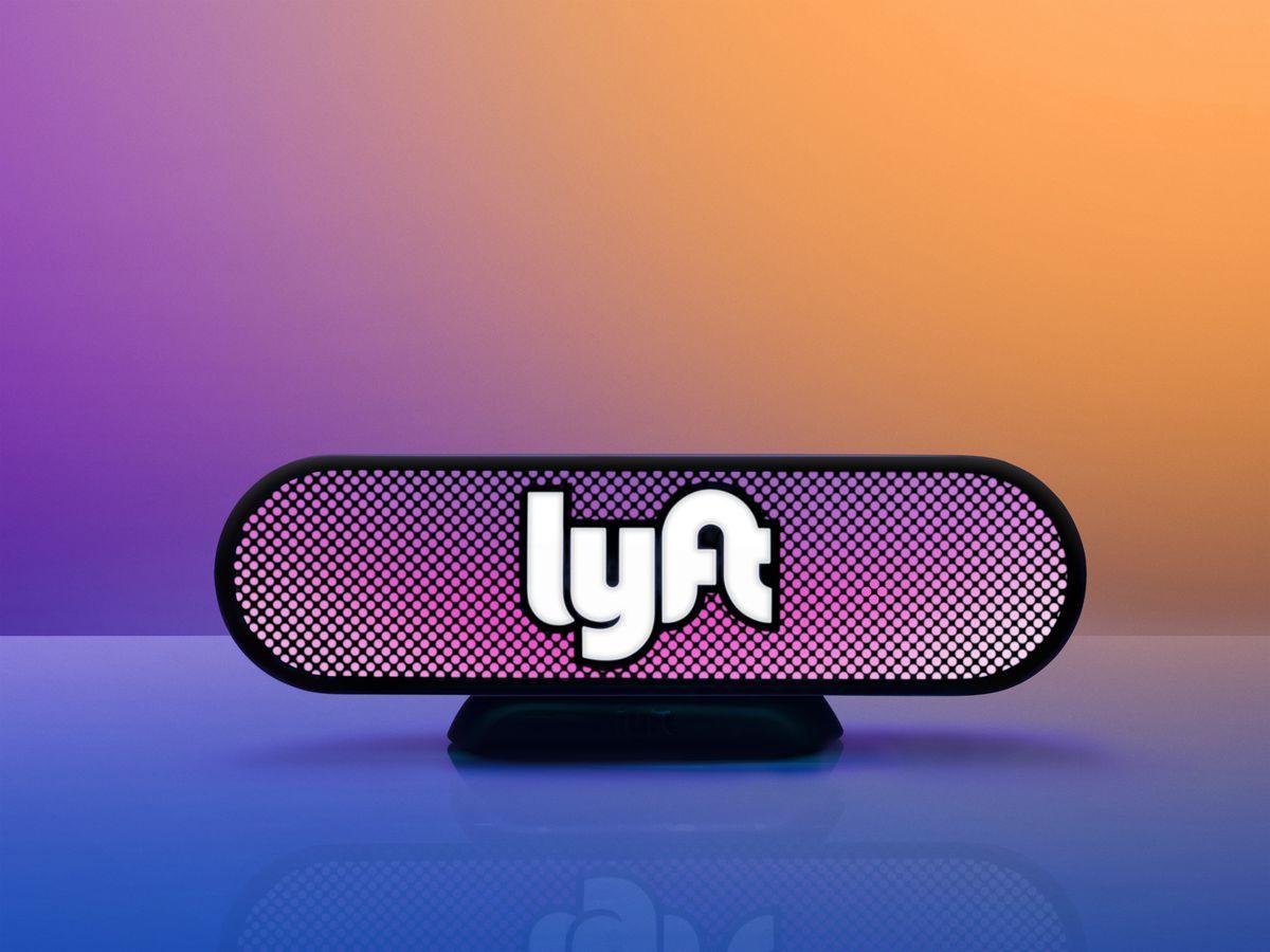 Lyft Mustache Logo - Lyft is replacing the pink mustache with a psychedelic dash display ...