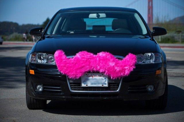 Pink Mustache Lyft Logo - Transportation innovation: How Lyft and SideCar are changing
