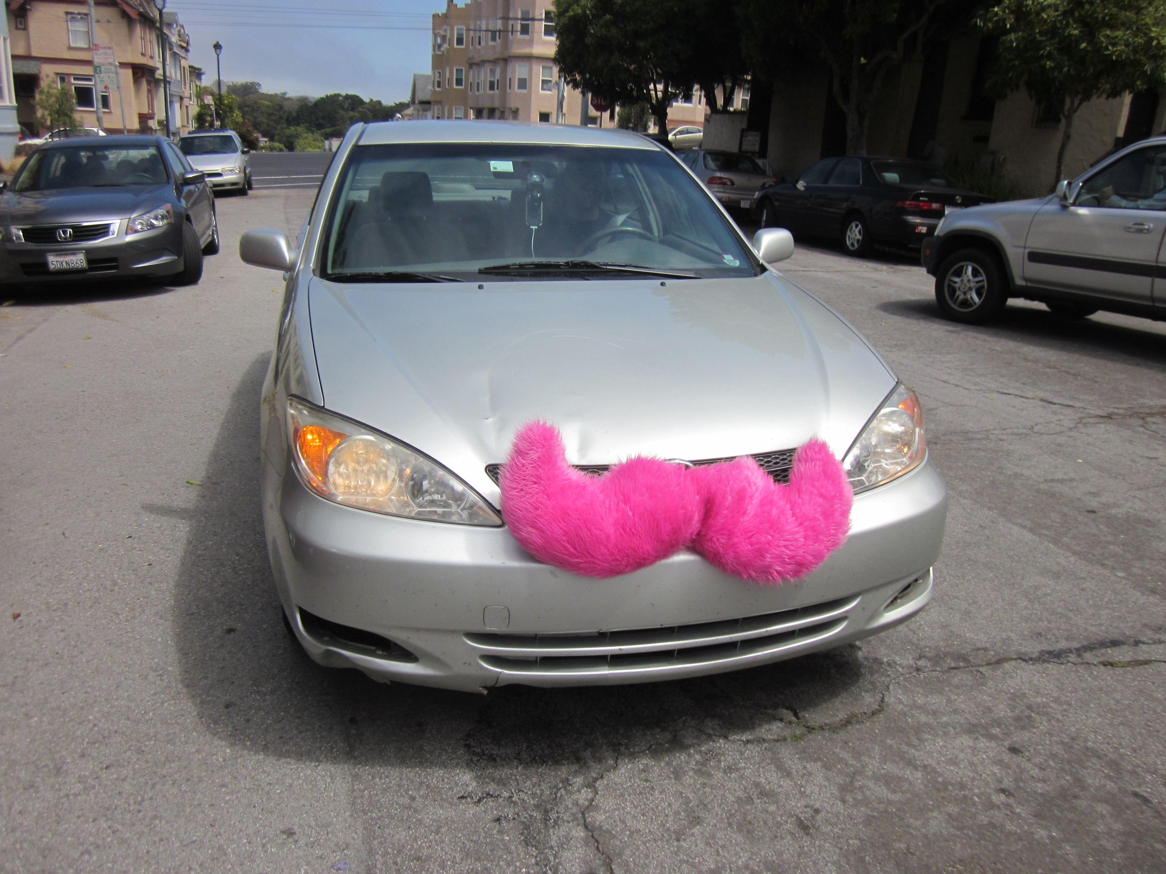 Pink Mustache Lyft Logo - Need a Lyft? | Hum of the city