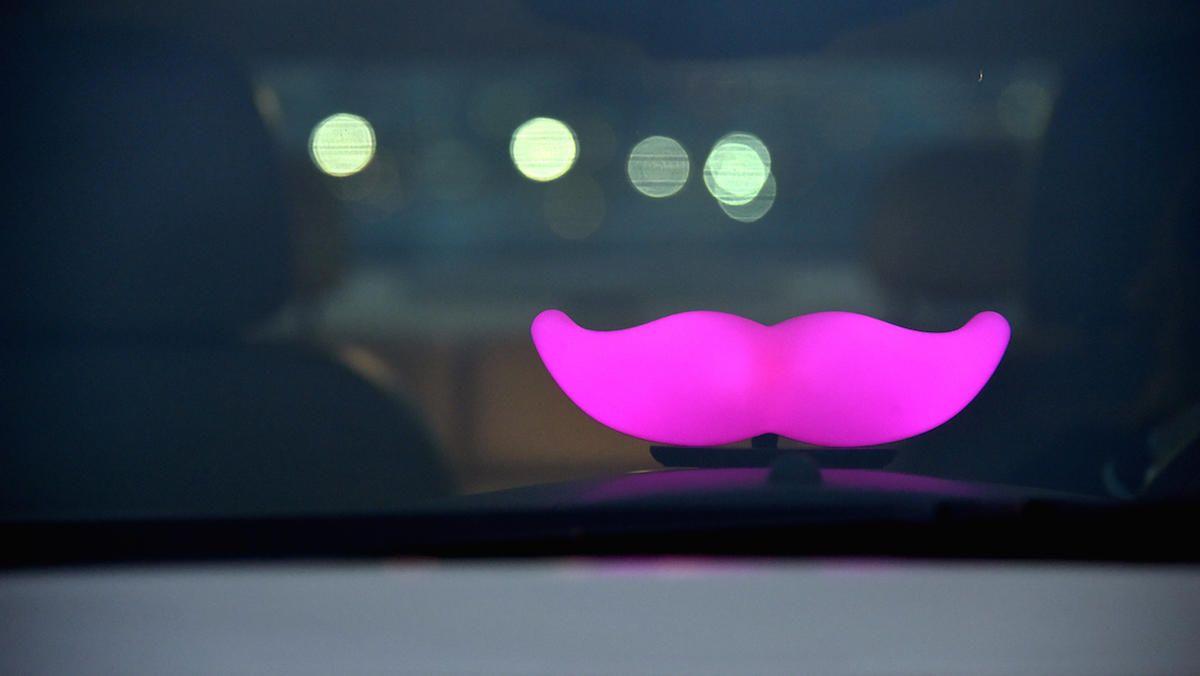 Lyft Mustache Logo - Lyft Replaces Pink Mustache Logo - NBC 7 San Diego