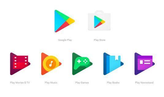 Get It On Google Play Logo - Google Play logos get uniform redesign | Identity/Packaging ...