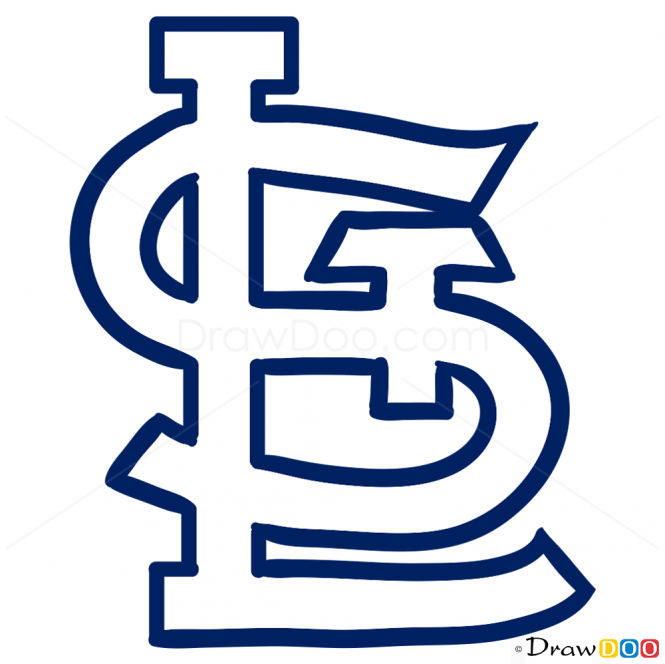 Cardinals Baseball Logo - How to Draw St. Louis Cardinals, Baseball Logos
