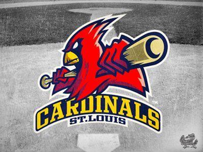 Cardinals Baseball Logo - CARDINALS Baseball Logo Design. Graphic Design. Cardinals, Sports