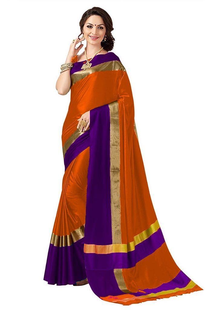 Orange and Blue Indian Logo - The Largest Online Indian ethnic wear store for women - Sarees ...