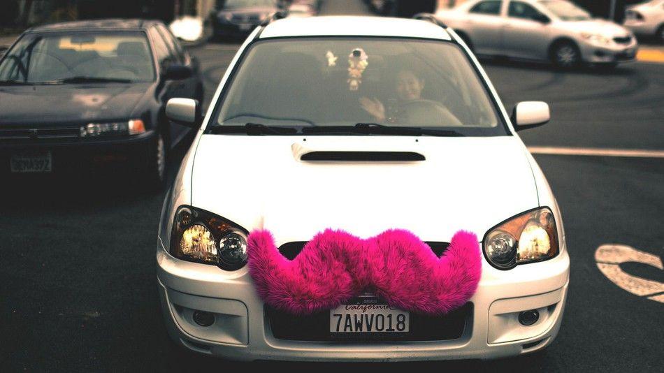Pink Mustache Lyft Logo - 24 hours with Lyft: an Uber refugee's tale