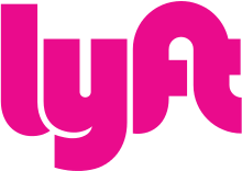 Pink Mustache Lyft Logo - Lyft