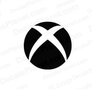 White Xbox Logo - Xbox 360 icon logo decal, vinyl decal sticker, wall decal - Decals ...