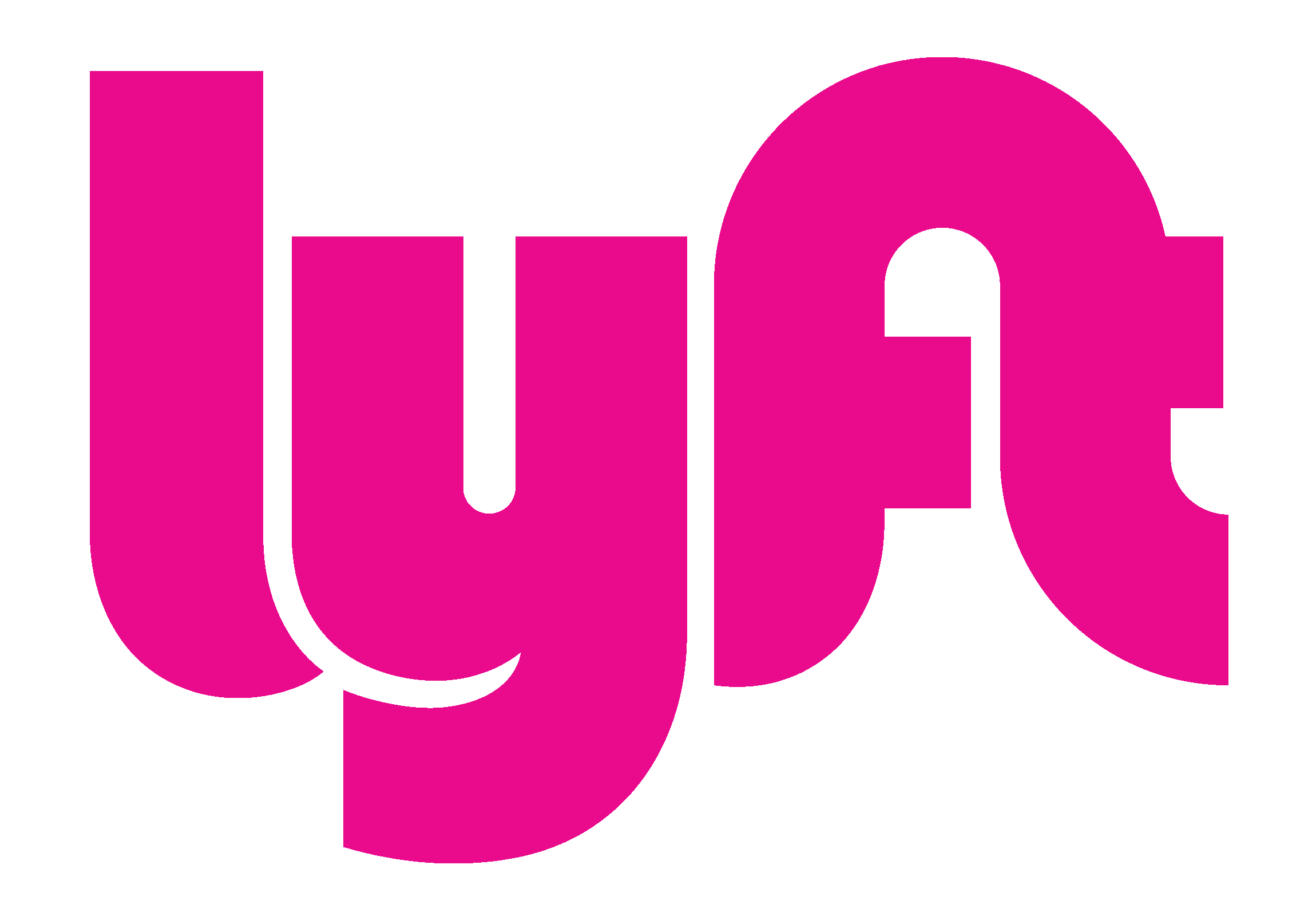 Pink Mustache Lyft Logo - Lyft Logo, Lyft Symbol, Meaning, History and Evolution