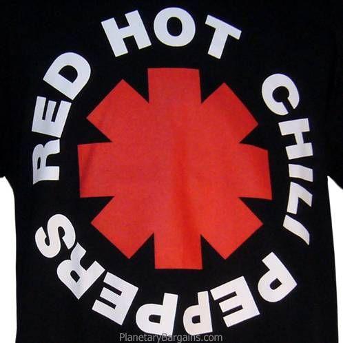 Red Hot Chilli Peppers Logo - Red Hot Chili Peppers Logo Shirt Black - Vintage Red Hot Chili ...