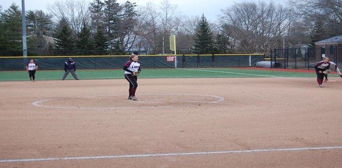 Softball Field and Hawks Logo - Dynamic Efforts From Hawks And Turato Lead Softball To Sweep Of