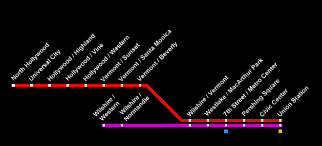 Metro Red Line Logo - Los Angeles Metro Rail > Metro Red Line