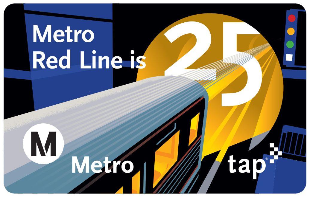 Metro Red Line Logo - Red/Purple Line subway celebrates 25th anniversary | The Source