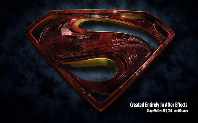 New Superman Logo - 3D Morphing Superman Logo: tutorial