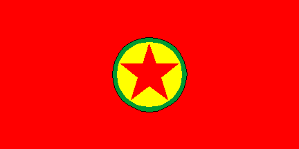 Yellow Star Circle Logo - National Liberation Front of Kurdistan