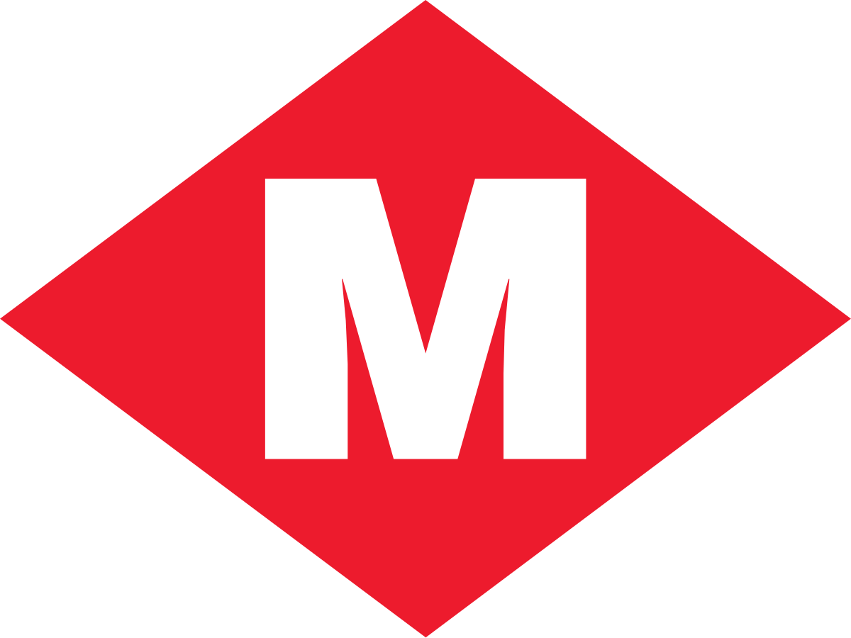Metro Red Line Logo - Barcelona Metro