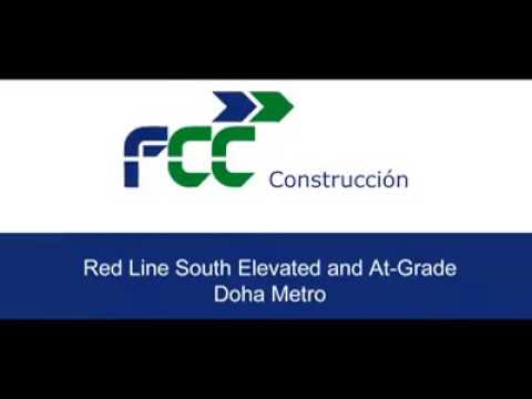 Metro Red Line Logo - Doha Metro Red Line South Elevated and At Grade Project - YouTube