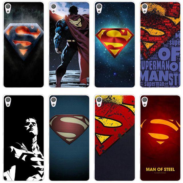 New Superman Logo - 267GV the new superman logo Hard Transparent Case Cover for Sony