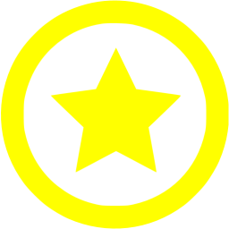 Yellow Star Circle Logo - Yellow star 7 icon - Free yellow star icons