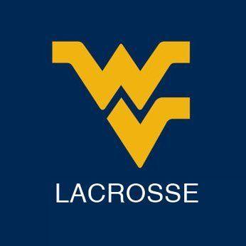 Yellow and Blue Lacrosse Logo - WVU Men's Lacrosse