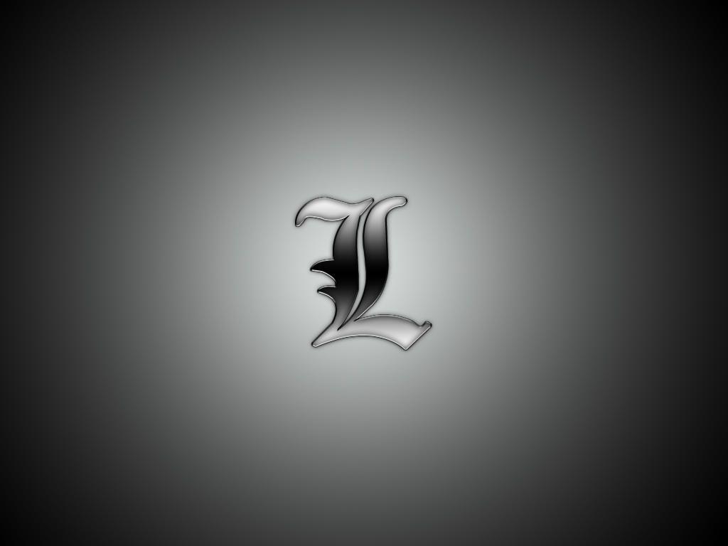 Death Note L Logo - Death Note - L Logo Wallpaper by Albert-Wesker on DeviantArt