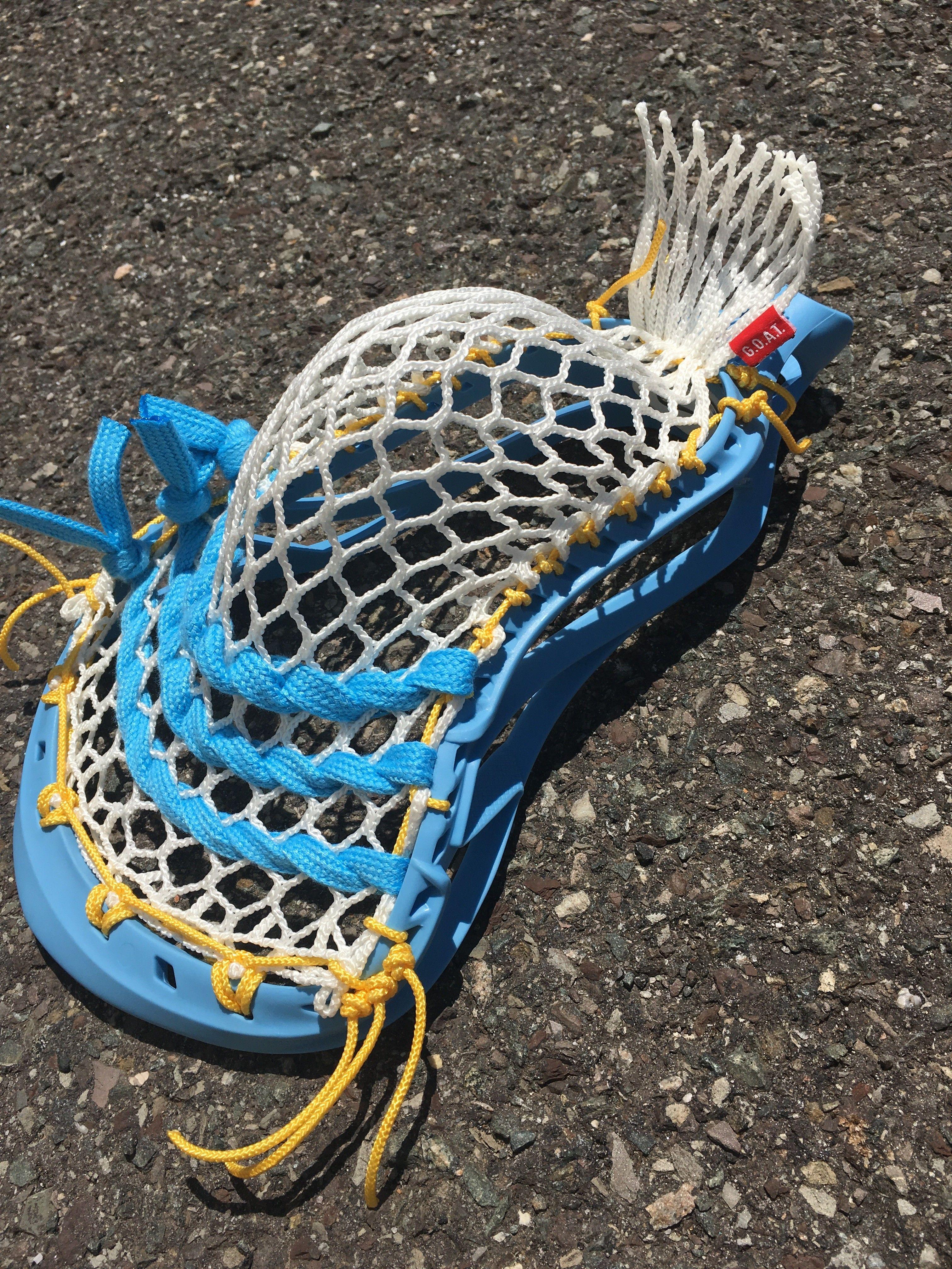 Yellow and Blue Lacrosse Logo - String Jobs of the Summer | Universal Lacrosse Blog