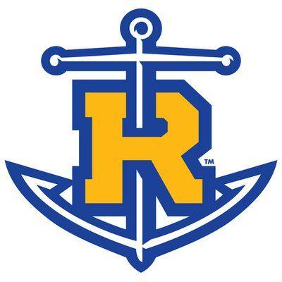 Yellow and Blue Lacrosse Logo - Rollins W Lacrosse