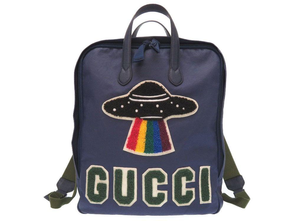 Gucci UFO Logo - LIFE TIME Rakuten-ichiba: Like-new Gucci X LONDON HEARTS pussy ...