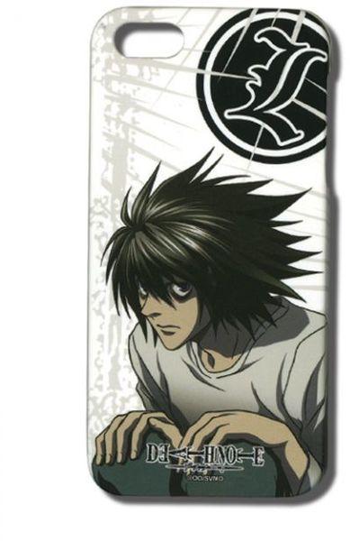 Death Note L Logo - Iphone 5 Case Death Note - L and Logo - Merch Online | Raru